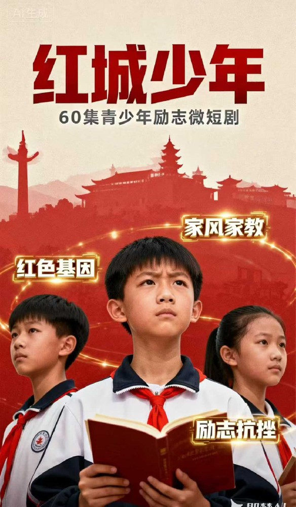 中国关心下一代爱心行青少年励志教育 微短剧《红城少年》开机仪式在保定举行